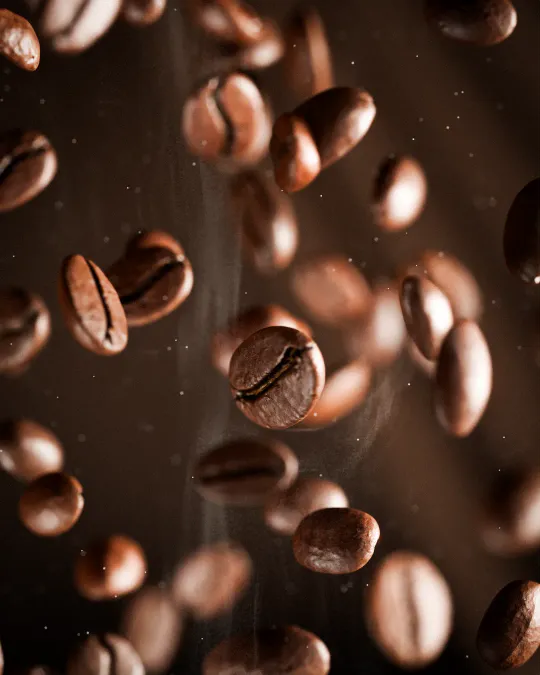 Atmospheric 3D render of an espresso cup with crema. Maya modeling, V-Ray render, Photoshop color grade.