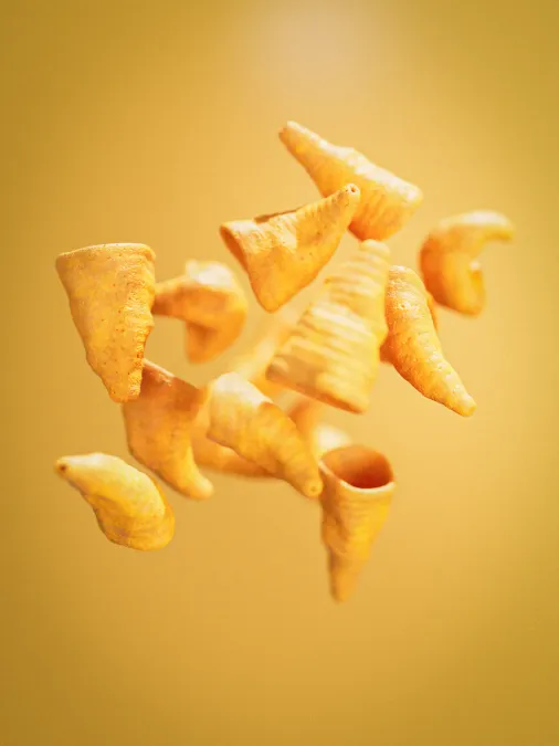 Hyper-detailed 3D render of a snack. Maya, ZBrush, V-Ray, Photoshop.